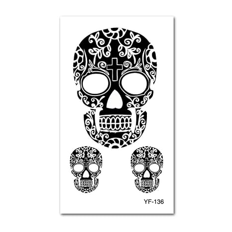 9pcs Autocollants De Tatouage Animaux Autocollants De