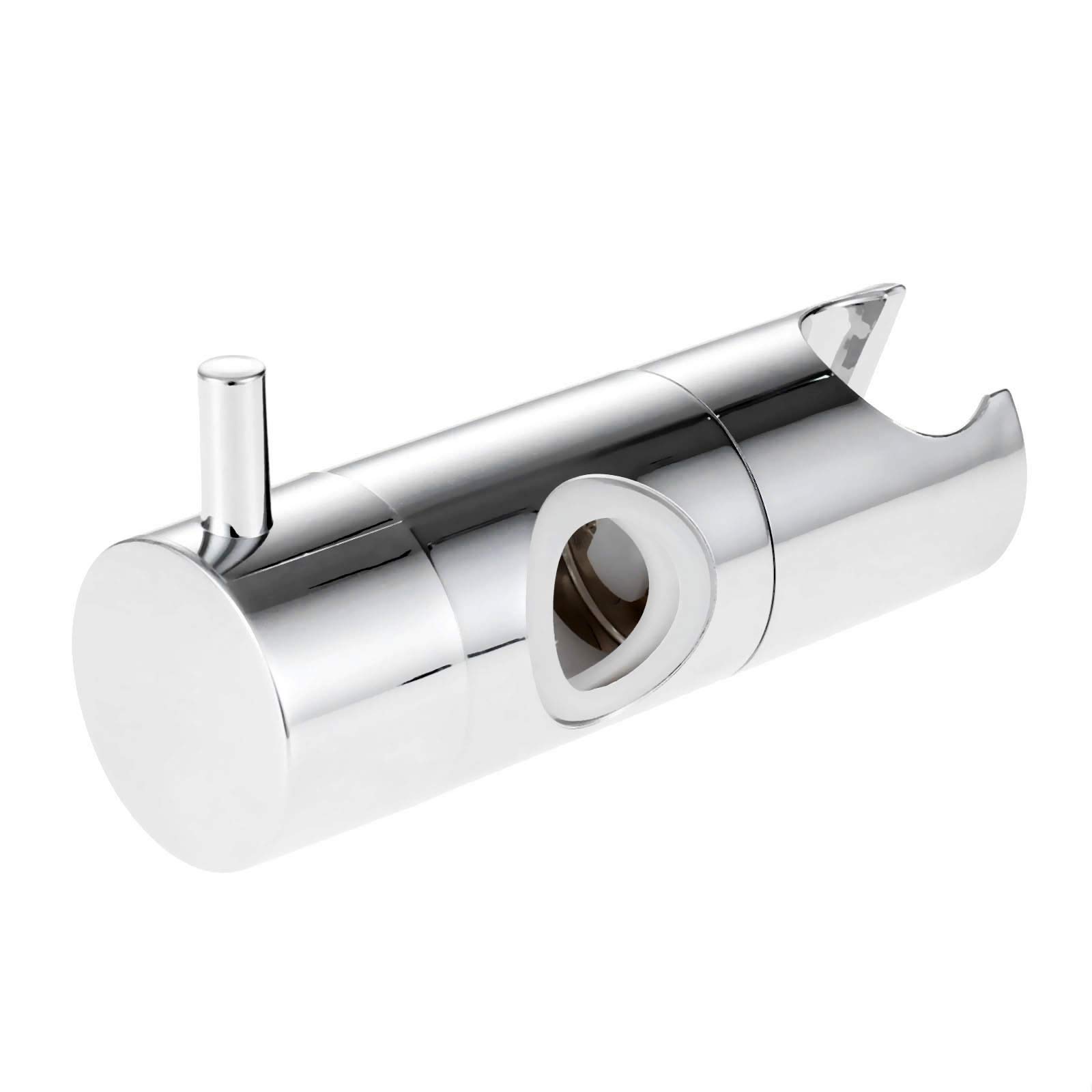 Mtsooning Shower Head Holder 22mm, Adjustable Shower Riser Rail Kit, Bathroom Fixtures Bracket Attachment, Holder Rod Replacement