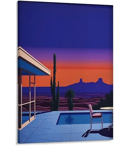 Amazon.com: トライエックス TriX TX-1856 Poster Hiroshi Nagai/BLUE