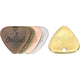 MECCANIXITY Guitar Picks 2mm Thickness Metal Various Color for Guitar Musical Instrument Pack of 10