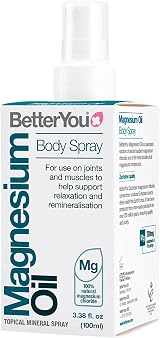 BetterYou Magnesium Oil Spray 600 Sprays, Vegan Muscle Recovery & Sleep Aid view 1