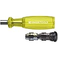 PB Swiss Tools Insider 1 - Universal 1/4" bit holder with 10 PrecisionBits in the handle - Yellow