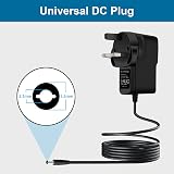 Etopgo 12V 1A Universal Power Adapter with 7 Tips for LED CCTV TV Box view 2