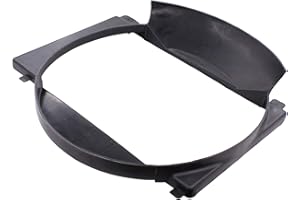 NewYall Radiator Cooling Single Fan Shroud for Jeep Cherokee 1987-2001, Comanche 1986-1992, Wagoneer 1987-1990