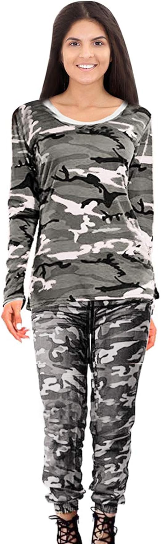 ladies camo joggers uk