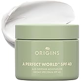 Origins A Perfect World Age-Defense Moisturizer with SPF 40 | Hydrates & Helps Delay Visible Signs of Aging | With Antioxidants, 1.7 Fl Oz