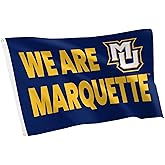 Desert Cactus Marquette University Flag - 3 x 5 Feet Golden Eagles MU Banner, Indoor/Outdoor Durable Fabric Display (Style G)