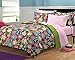 My Room Boho Garden Ultra Soft Microfiber Girls Bedding Comforter Set, Multi-Colored, Twin