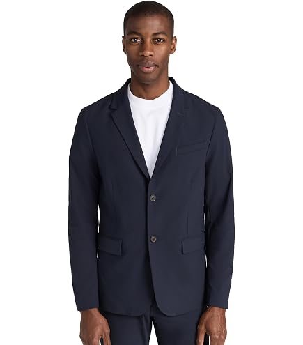 Theory Men's Clinton Precision Ponte Blazer, Black, 36 at Amazon
