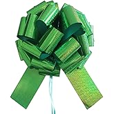 1Pc Giant Gift Bows,16 Inch Giant Car Bow Large Gift Bow Large Christmas Gift Refrigerator New House Bicycle and Party Decoration Giant Gift Packaging Bow (Green)