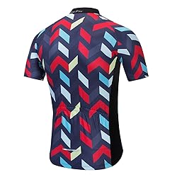 Cycling Jersey Men, Summer Short Sleeved Bike