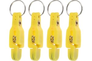 TOMETURE 4pcs Offshore Fishing Line Fixing Clip - Heavy Duty Downrigger Release Clip for Boat Trolling - Saltwater Fishing Ge