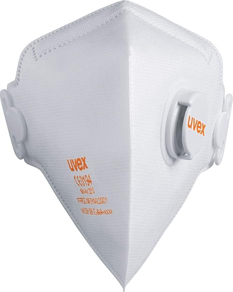 Uvex Silv Air 3210 Ffp2 Nr D Dust Mask With Valve Amazon Co Uk Electronics
