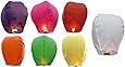 SKY LANTERNS 14 Pack - Assorted Colors