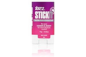iTac2® StickIT Extra Strength Pole Grip – Long-Lasting Beeswax Grip Aid for Pole Dancing, Aerial Silks, Fitness & Sports – Natural, Waterproof, Anti-Slip Formula for Dry Hands