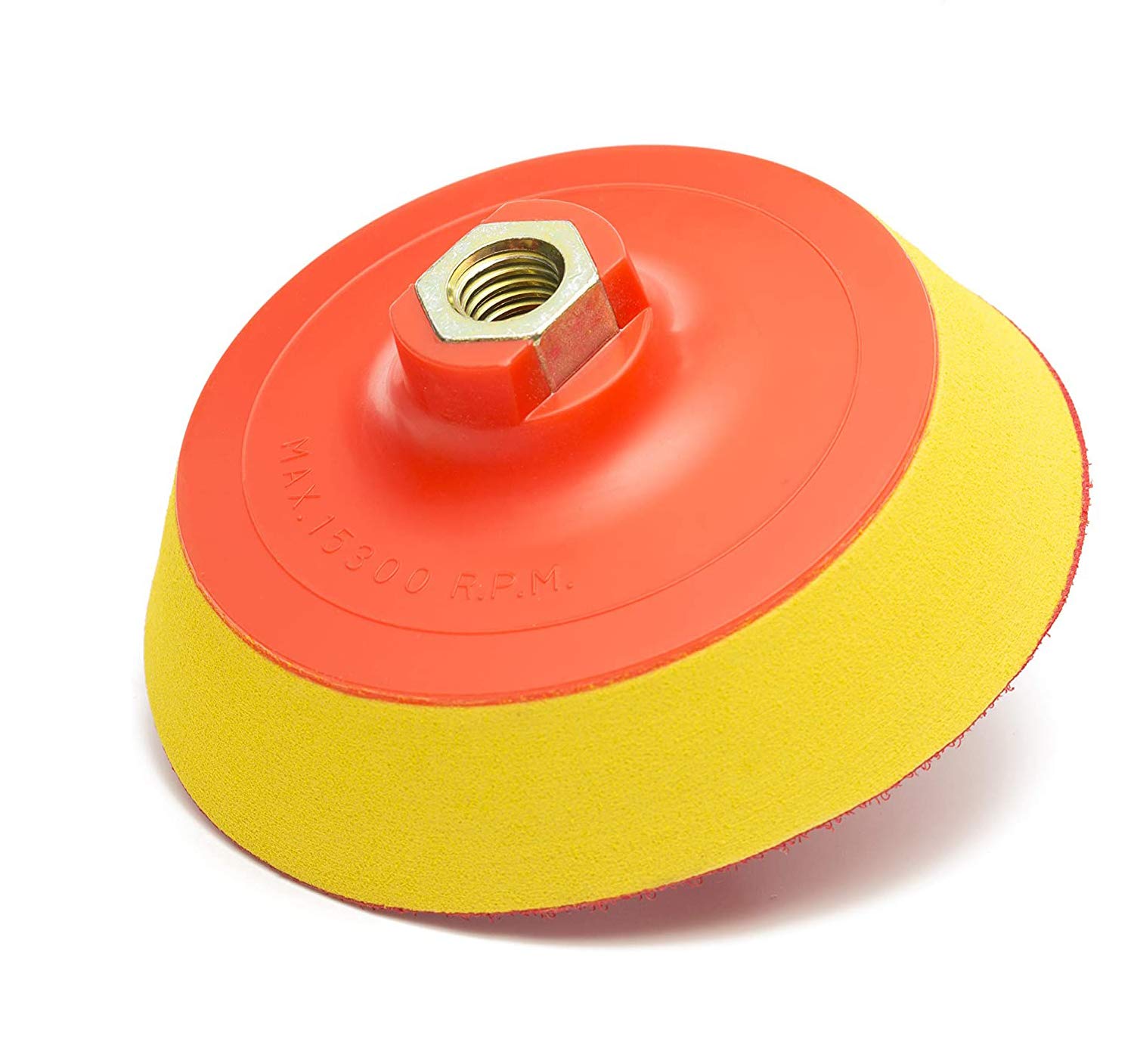 Glass Polish 5 inch (125mm) Buffing Backing Pad with M14 Thread for Rotary Polishing Machines - GP12635