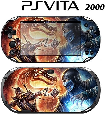 Decorative Video Game Skin Decal Cover Sticker for Sony PlayStation PS Vita Slim (PCH-2000) - Mortal Kombat