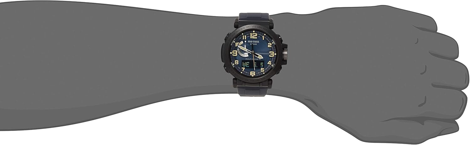 Amazon Com Casio Pro Trek Prw 6600y 2jf Navy Blue Series Radio Solar Watch Japan Domestic Genuine Products Watches