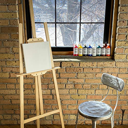 milo Stretched Artist Canvas 12x12 inch Value Pack of 8 Canvases