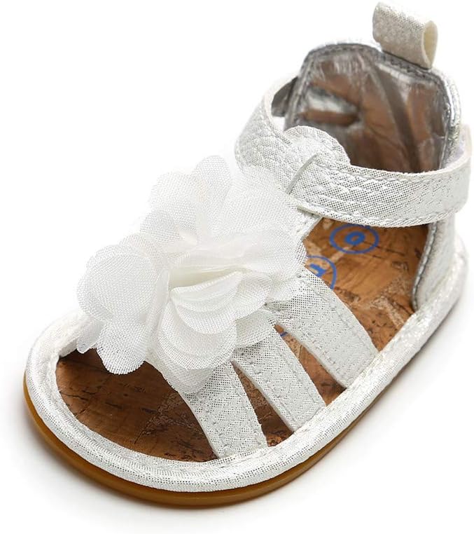 Baby Boys Girls Sandals Rubber Sole Outdoor First Walker Toddler Girls Boys Summer Shoes