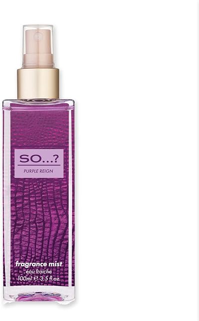 So? Womens Purple Reign Fragrance Mist 100ml Fruity Floral Scent Cruelty-Free