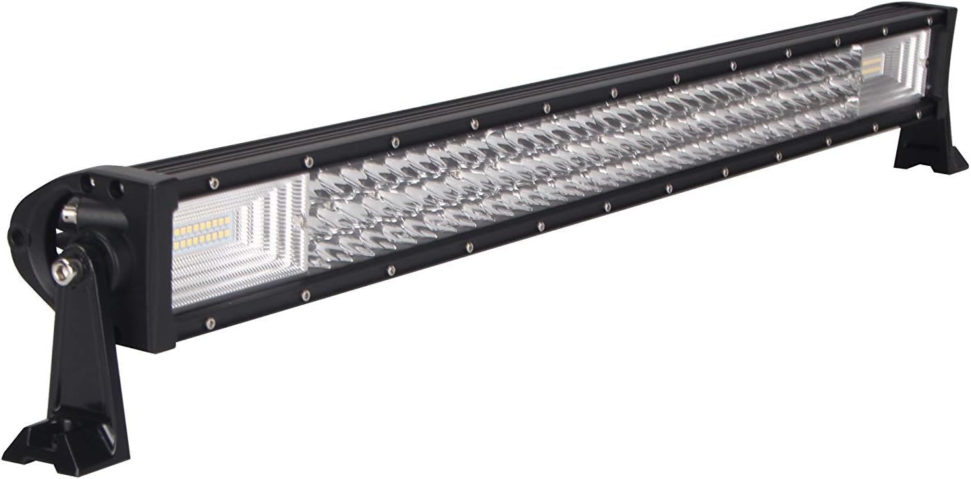 Lumitek 32" 405W Light Bar Triple Row Led Light Bar Spot-Flood Combo Beam Driving Off Road Light Bar for ATV UTV SUV Pickup Van Offroad Vehicle Jeep …