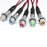 PME 5PCS/set 8mm 5/16" LED Signal Indicator Bulb