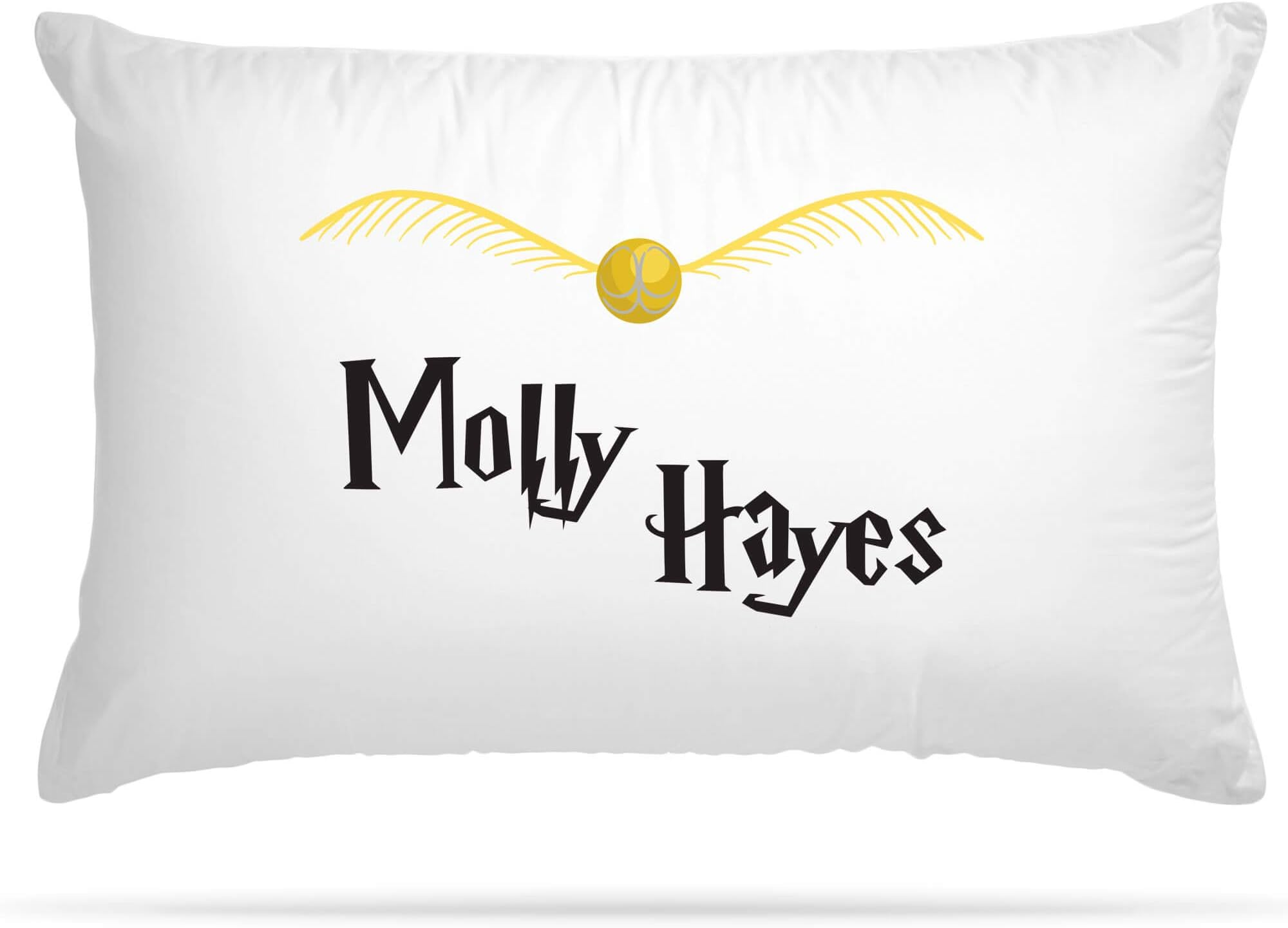 Shopsharks PERSONALISED Cushion Cover Pillow Case Kids Magic Wizarding Gift for Girls and Boys (104)
