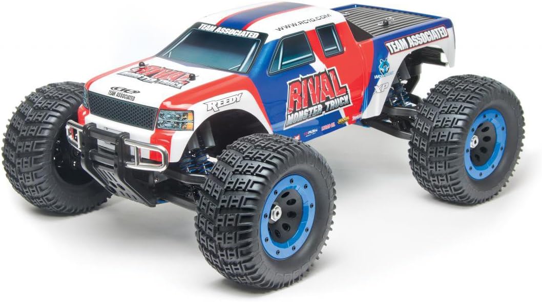 Team Associated AE20510 Rival 1 8 Brushless Monster Truck RTR Function Model Building and