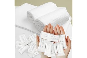 ohihuw Disposable Towel Thicker Style Magic Compressed Towel Large Size Coin Tissue Portable Washcloth Reusable for Travel Camping Hiking Outdoor Sports Beauty Salon