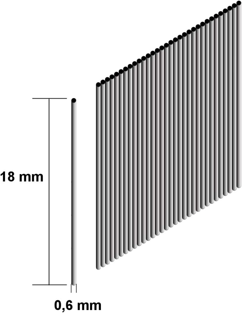 Makita F-31825 Makita MAKITA F-31825 18mm 23 Gauge Headless Pins 1 Black, 18 mm - Image 4