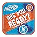 Bring The Noise Nerf Birthday Party Paper Dessert Plates and Paper Napkins, 16 Servings, Bundle- 3 Items