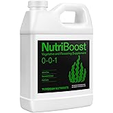 VIVOSUN Seaweed and Kelp Fertilizer, Concentrated Plant Additive NutriBoost (0-0-1), All-Purpose Liquid Food for All Growing Stages, for Trees, Vegetables, Flowers, Fruits, Lawn, 32 Ounces/1 Quart