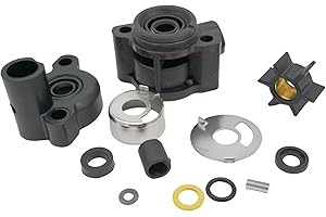 SEASIERRA Boat Marine 70941A3 Outboard Water Pump Impeller Kit for Mercury 4 4.5 7.5 9.8 HP Outboard Engine Replacement 46-70941A3 18-3446