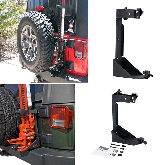Heqiang High Lift Jack Mount Rear Hi Lift Jack Carrier Tailgate
