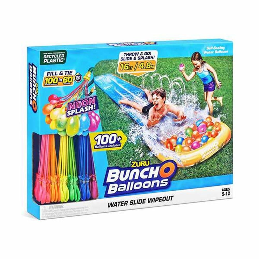 ZURU Sliding Track with 3 Buncho Balloons, Multicolored, Normal (56428)