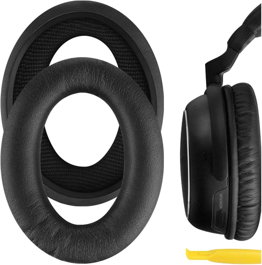 Geekria Replacement Ear Pads for SONY MDR-NC60 Headphones Ear Cushions, Repair Parts (Black)