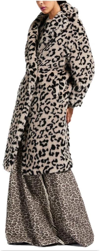 Teddy Coats Women Solid Oversize Lambswool Female Winter Overcoats