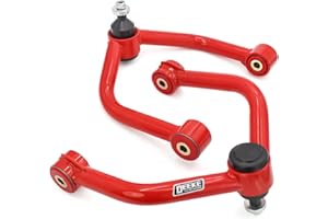 DEEKE 4X4 ACCESSORIES Front Upper Control Arms for 2004-2023 Nissan Titan.2005-2019 Nissan Armada,2-4" PU Bushing Suspension Control Arms(2PCS)