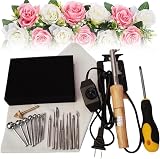 ULPUDFAO Electric Fabric Flower Maker, 18 Heads, Adjustable Temp view 4