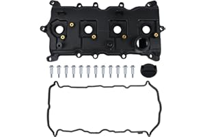PAROD Engine Valve Cover w/Gasket L4 2.5L Fit for 2007-2013 Nissan Altima, 2008-2013 Rogue, 2014-2015 Rogue Select, 2007-2012 Sentra, Replace for 13264JA00A 13270-JA00A