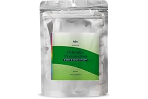 BioPure Chlorella Pyrenoidosa – 100% Organic, Cracked-Cell Wall, Nutraceutical Superfood Packed with Proteins, Vitamins, Minerals & Amino Acids that Supports Metabolism, Detox & Immunity – 400 Tablets