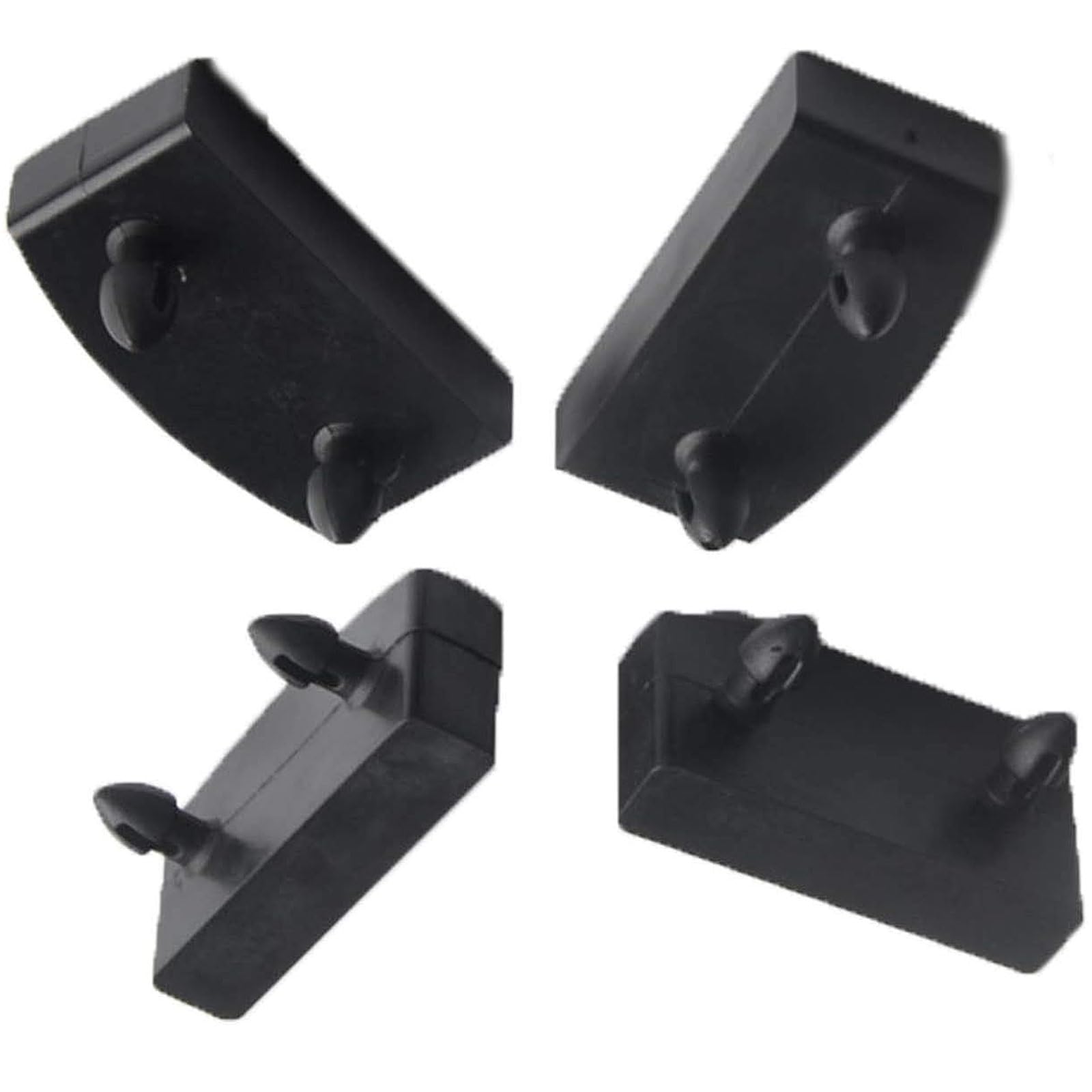 QingxuTuLi 55-56mm 20PCS Replacement Bed Slat Holders Kits Bundles Plastic End Caps Holders, Width 56mm x Height 9 mm (Inside Dimension), for Single, Double and King Size Beds