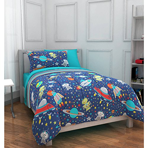 mainstays kids unicorn sky bed set