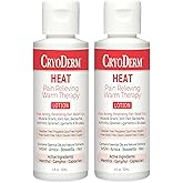 Pkg of 2 CryoDerm Heat Lotion 4 oz