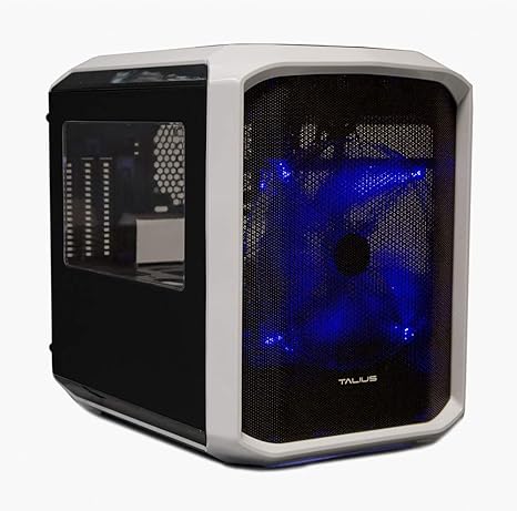 TALIUS Hydra Cubo con Ventana Blanca - Caja/Torre: Amazon.es: Informática