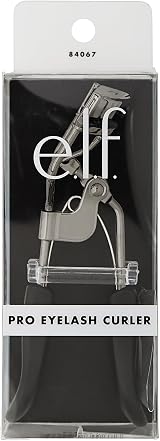 e.l.f. Pro Eyelash Curler Strong Contoured Gunmetal 84067 with Replacement Pad view 5
