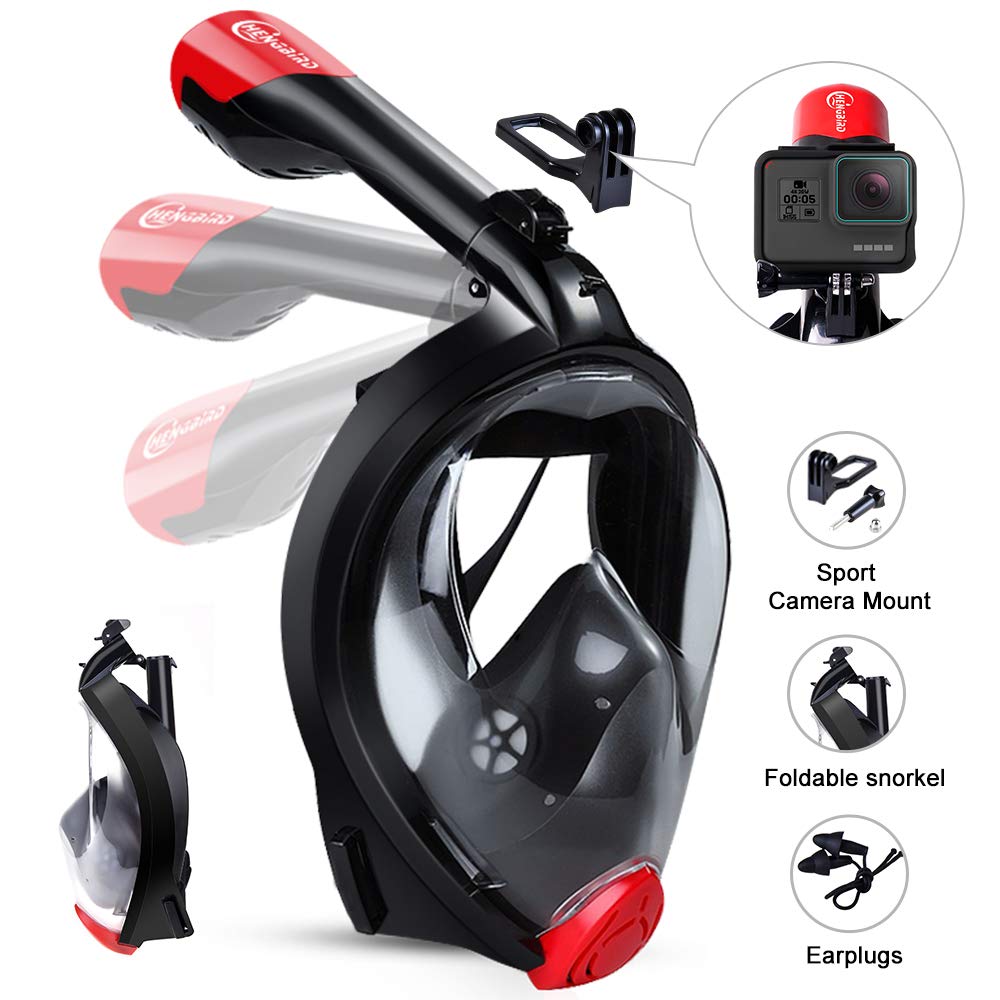 snorkel mask for glasses wearers