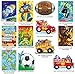 Peaceable Kingdom / Birthday Card Set for Boys - Box of 12 cards and envelopes