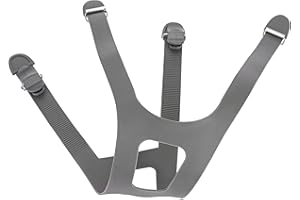 NONE BRAND 6000 Series Head Harness Strap, Compatible with 3M Full Facepieces 51131370055, Industrial Respirator Replacement Straps, Size 6897/37005